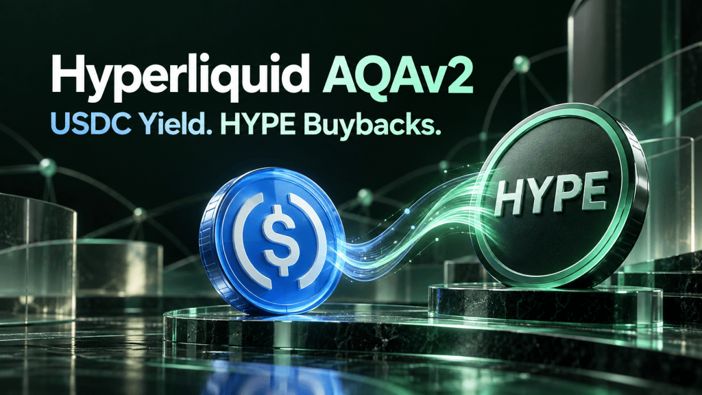 Hyperliquid AQAv2: USDC reserve yield funding HYPE buybacks